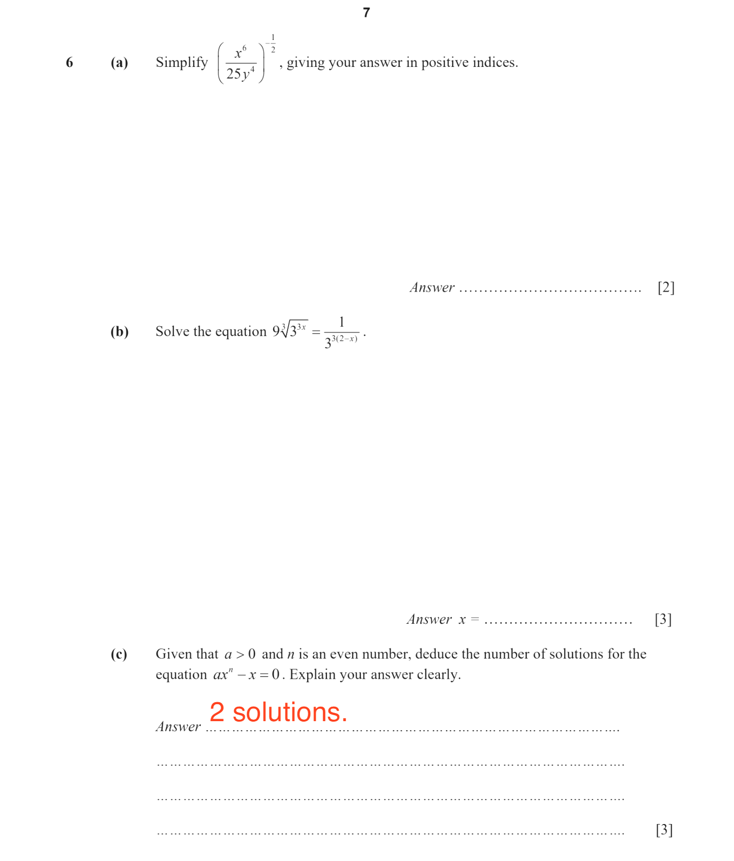 Why Is The Answer 2 Solutions And What Are The 2 Solutions Ask 